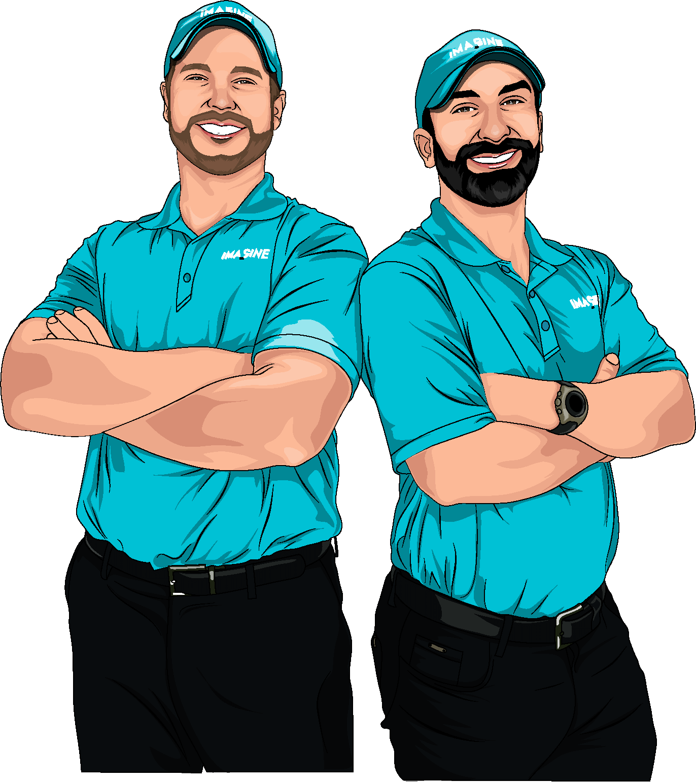 Brent and Mike