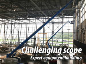 expert equipment handling