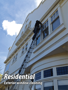 residential exterior window cleaning
