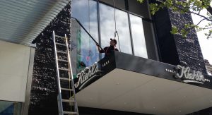 Retail window cleaning services